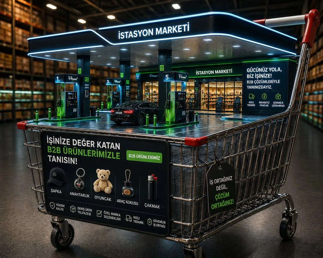 İstasyon Marketi toptan akaryakıt istasyonu market ürünleri